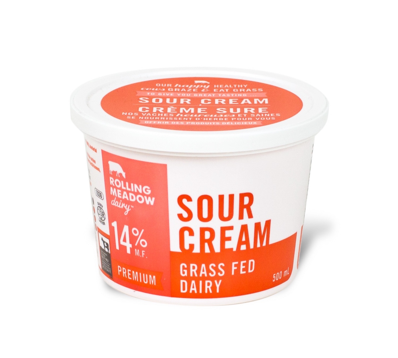 14% Premium Sour Cream – Rolling Meadow Dairy 